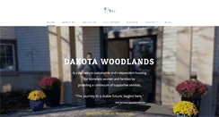 Desktop Screenshot of dakotawoodlands.org